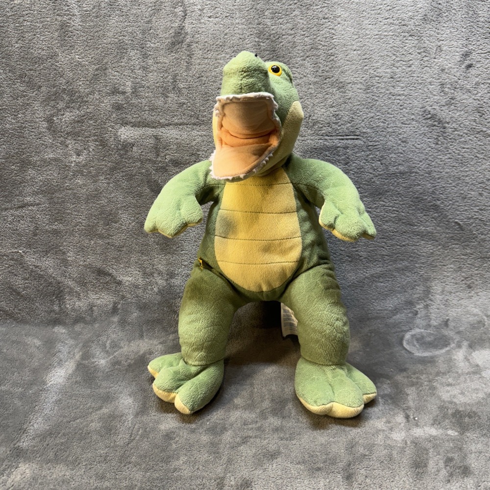 Build A Bear BABW Green And Yellow Alligator Crocodile‎ Plush Stuffed Animal 16"